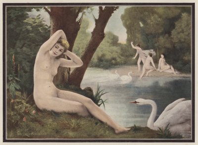 Léda, princesse spartiate de la mythologie grecque - Emmanuel Benner