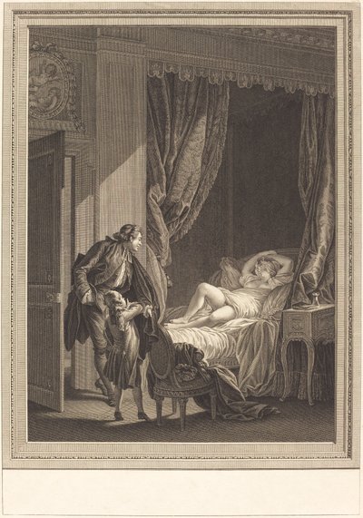 Le matin - Emmanuel Jean Nepomucène de Ghendt after Pierre Antoine Baudouin