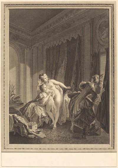 Le soir - Emmanuel Jean Nepomucène de Ghendt after Pierre Antoine Baudouin