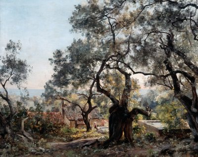Lodola, près de Menton, 1892 - Emmanuel Lansyer