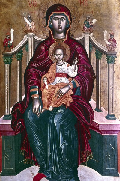 Icône de la Vierge et l