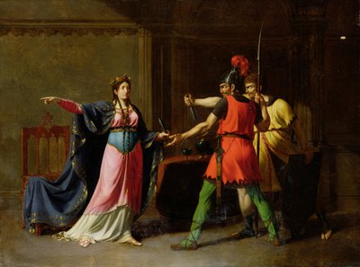 Frédégonde armant les assassins de Sigebert - Emmanuel Wallet