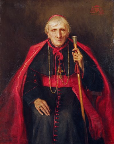 Portrait de John Henry Newman (1801-1890), 1889 - Emmeline Deane