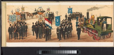 Défilé à Haarlem, 1872 (plaque 11) - Emrik and Binger