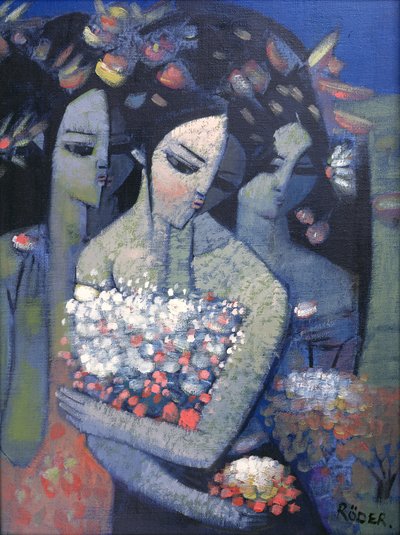 Bouquet de fleurs - Endre Roder
