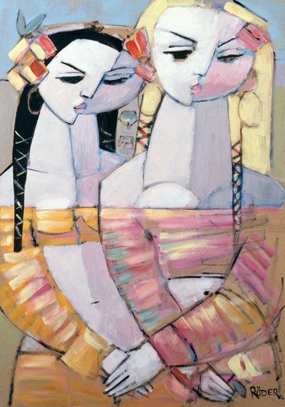 Avec des fleurs dans les cheveux, 2008 - Endre Roder