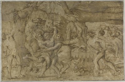 Bataille des Lapithes et des Centaures - Enea Vico
