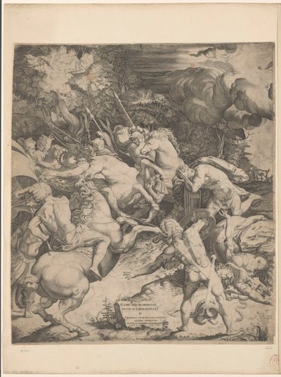 Conversion de Paul (partie gauche) - Enea Vico