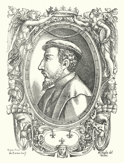 Henri II, roi de France - Enea Vico