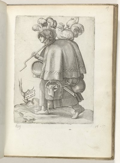 Femme de soldat allemand - Enea Vico