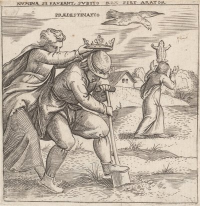 Prédestination, vers 1545-50 - Enea Vico
