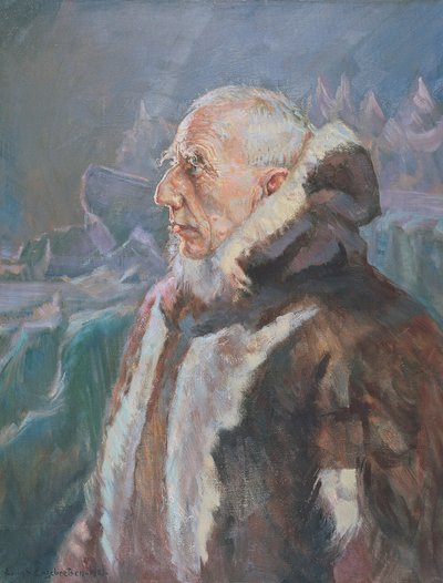 Portrait de Roald Engelbert Amundsen (Borge - Engerbratsen Engerbratsen