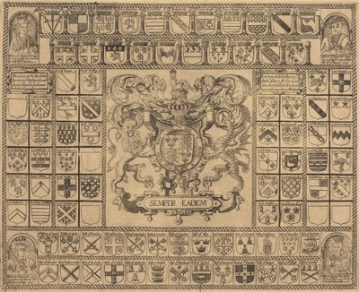Blasons avec Portraits d