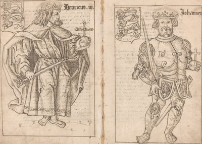 Roi Jean [côté droit] - English 16th Century
