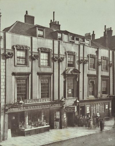 36-38 Aldersgate Street: Shaftesbury House, Londres, 1879 - English Photographer