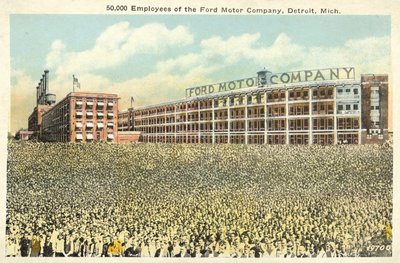 50 000 employés de la société Ford Motor, Detroit, Michigan - English Photographer