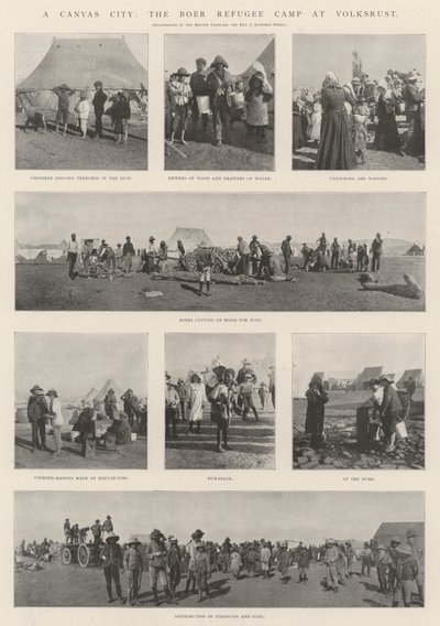 Une ville de toile, le camp de réfugiés boers à Volksrust - English Photographer
