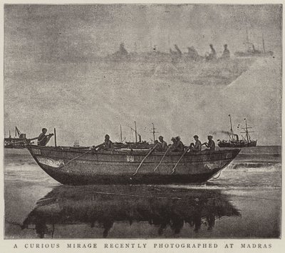 Un mirage curieux récemment photographié à Madras - English Photographer