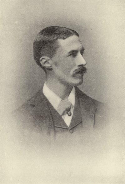 A E Housman, à Londres en 1896 (photo n/b) - English Photographer