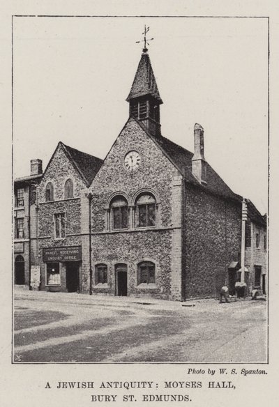 Une antiquité juive, Moyses Hall, Bury St Edmunds - English Photographer