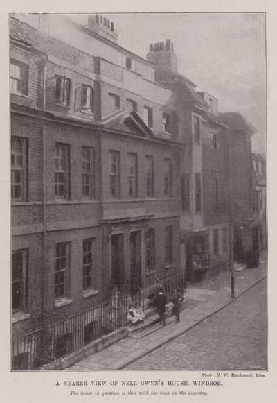 Vue rapprochée de la maison de Nell Gwyn, Windsor - English Photographer