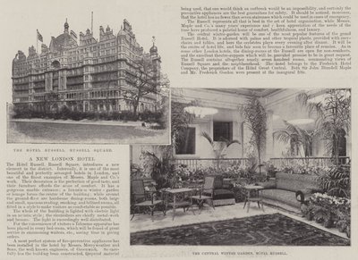 Un nouvel hôtel à Londres - English Photographer