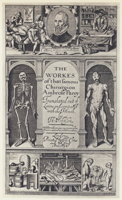 A Pare, Les Œuvres, T Cotes et R Young 1634 - English Photographer