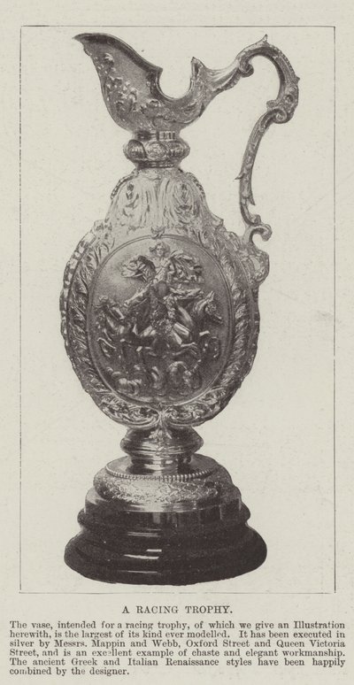 Un trophée de course - English Photographer