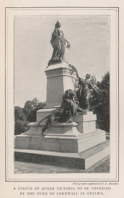 Une statue de la reine Victoria à dévoiler par le duc de Cornouailles à Ottawa - English Photographer