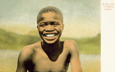 Un garçon zoulou, un sourire doux - English Photographer