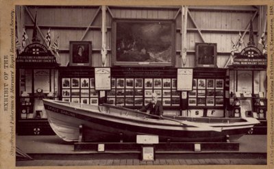 Un modèle du bateau de Grace Darling - English Photographer