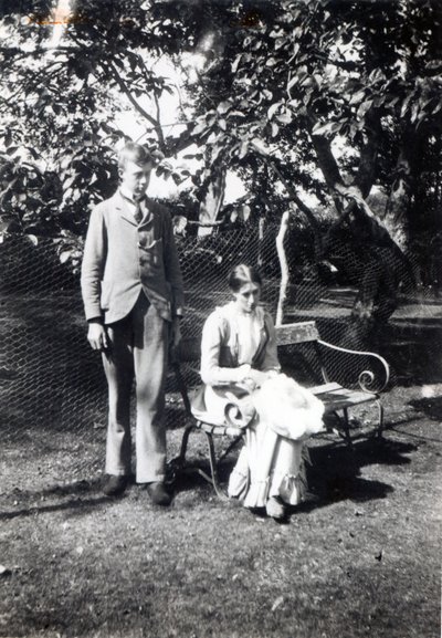 Adrian et Virginia Stephen, 1900 - English Photographer