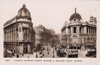 Aldwych, Londres, Théâtre Gaiety, Hôtel Waldorf - English Photographer