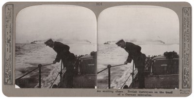 Une poursuite excitante. Destroyers britanniques sur la piste d