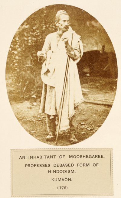 Un habitant de Mooshegaree, professe une forme dégradée de l