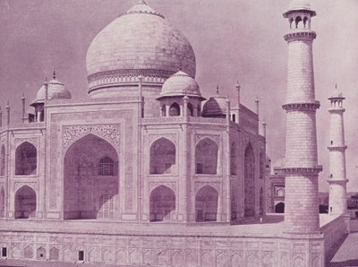Une autre vue du Taj Mahal - English Photographer