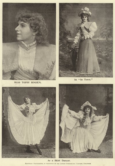 En tant que danseuse de jupe - English Photographer