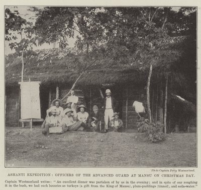 Expédition Ashanti, officiers de l