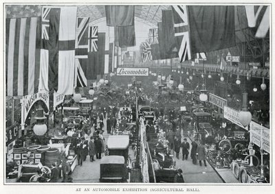 À une exposition automobile (Agricultural Hall) - English Photographer