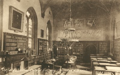 Bibliothèque du Balliol College, Oxford - English Photographer