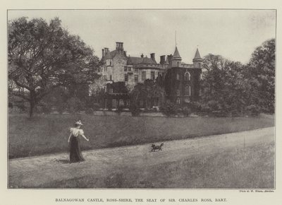 Château de Balnagowan, Ross-Shire, résidence de Sir Charles Ross, baronnet - English Photographer
