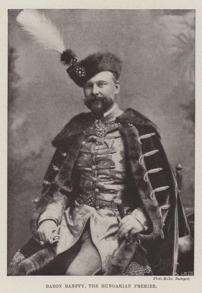 Baron Banffy, le premier ministre hongrois - English Photographer