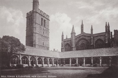 Tour de la cloche et cloîtres, New College, Oxford - English Photographer