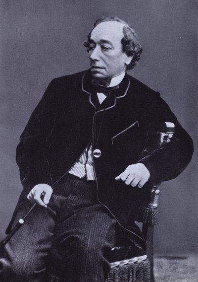 Benjamin Disraeli, Comte de Beaconsfield, homme politique conservateur britannique et Premier ministre - English Photographer