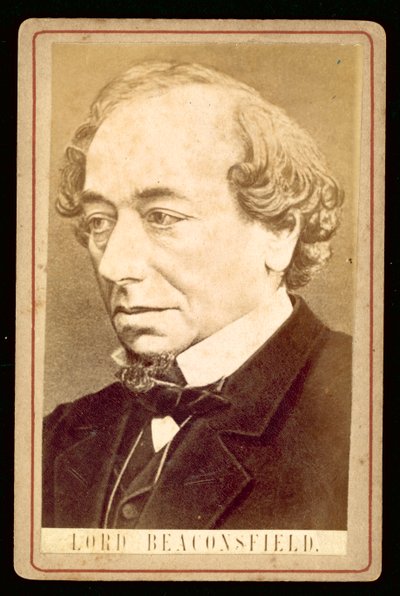 Benjamin Disraeli, Lord Beaconsfield, portrait - English Photographer