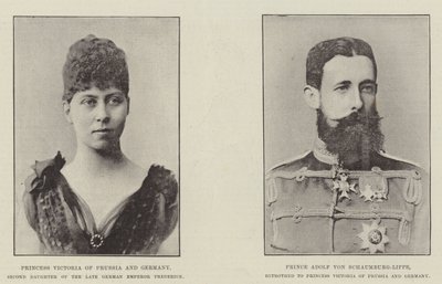Fiançailles de la princesse Victoria de Prusse - English Photographer