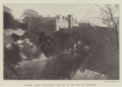 Château de Brechin, Forfarshire, résidence du comte de Dalhousie - English Photographer