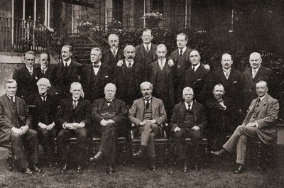 Le premier gouvernement travailliste britannique en 1924, de L