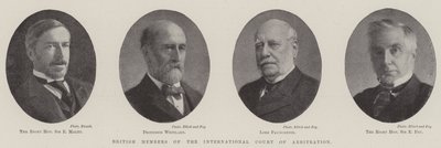 Membres britanniques de la Cour internationale d