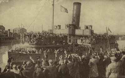 Prisonniers de guerre britanniques libérés dans le cadre d
